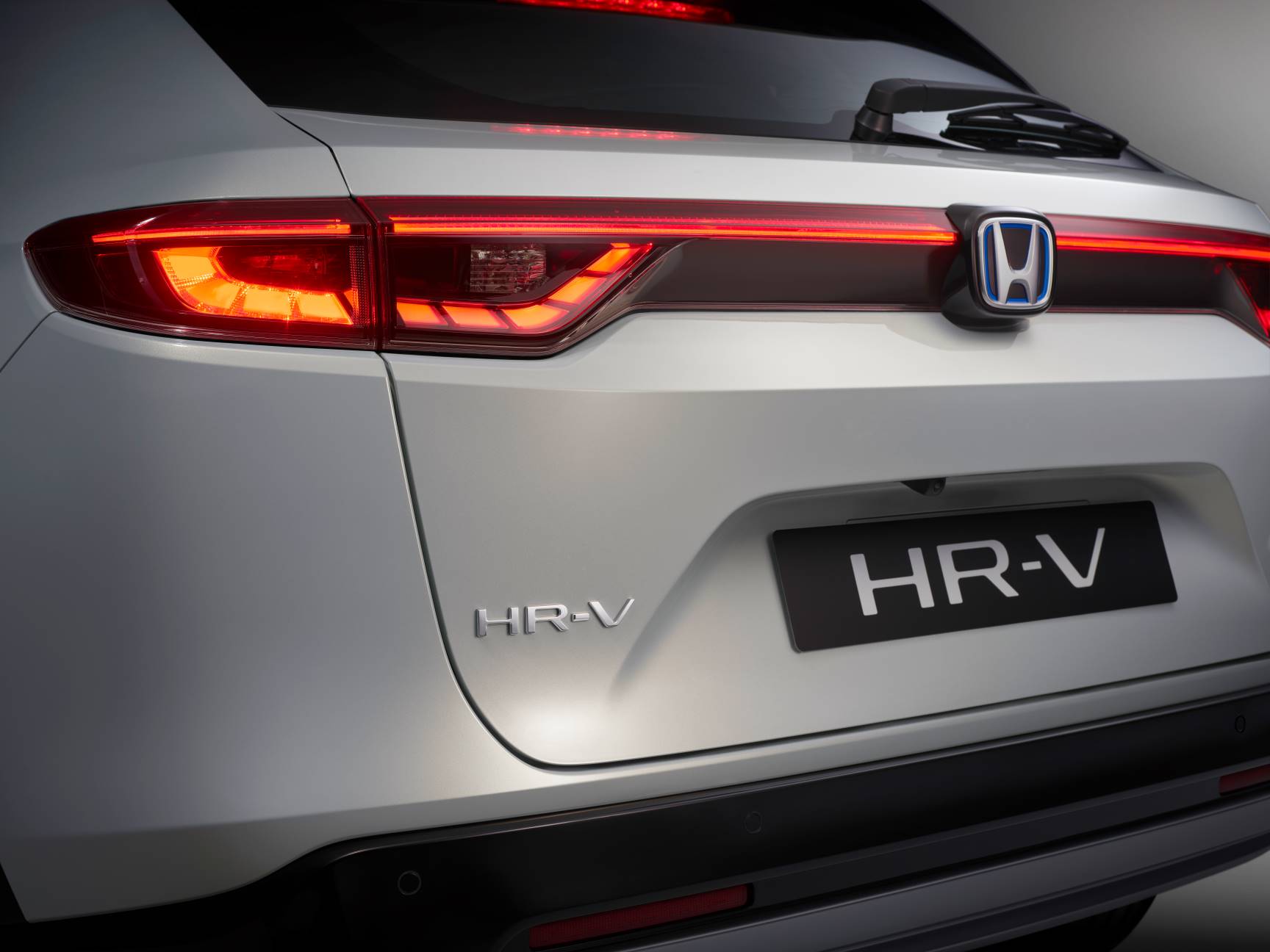 Trojštvrťový detailný záver na zadnú časť modelu Honda HR-V