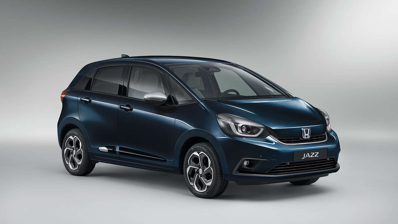 Honda Jazz Hybrid v štúdiu so súpravou Funkčná dokonalosť