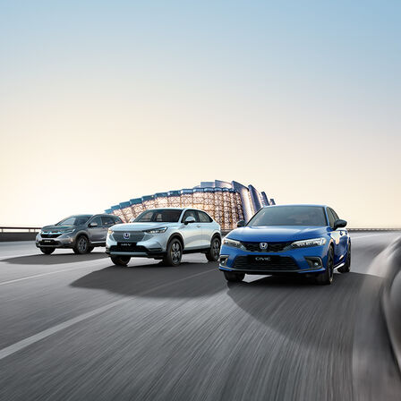 Ponuka full hybridov Honda e:HEV