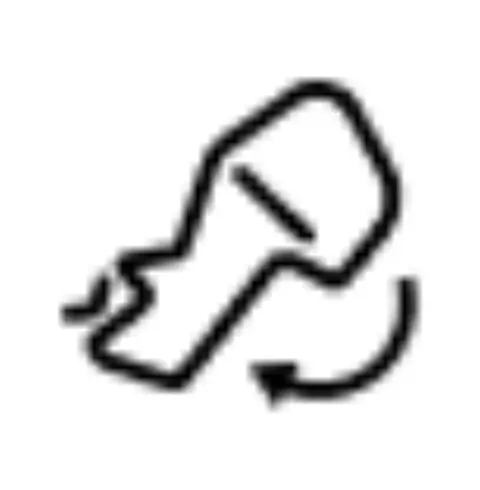 Symbol automatického nakláňania