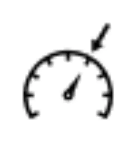 Symbol tempomatu