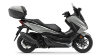 Forza 350 s horným kufrom Smart a Honda systémom ovládania chytrého telefónu hlasom 2024 Pearl Falcon Grey
