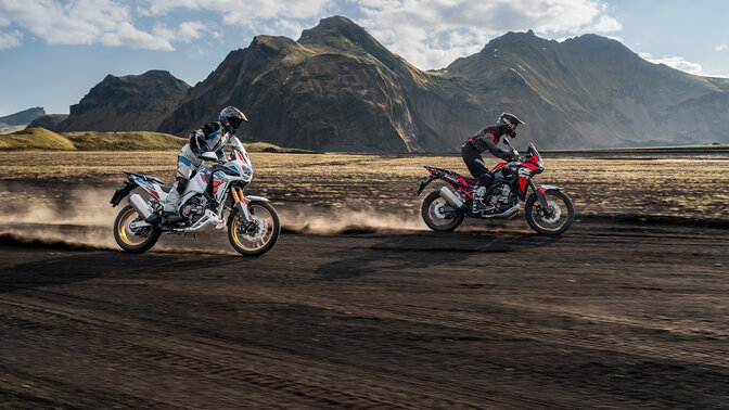 Model Honda CRF1100L Africa Twin Adventure Sports v teréne