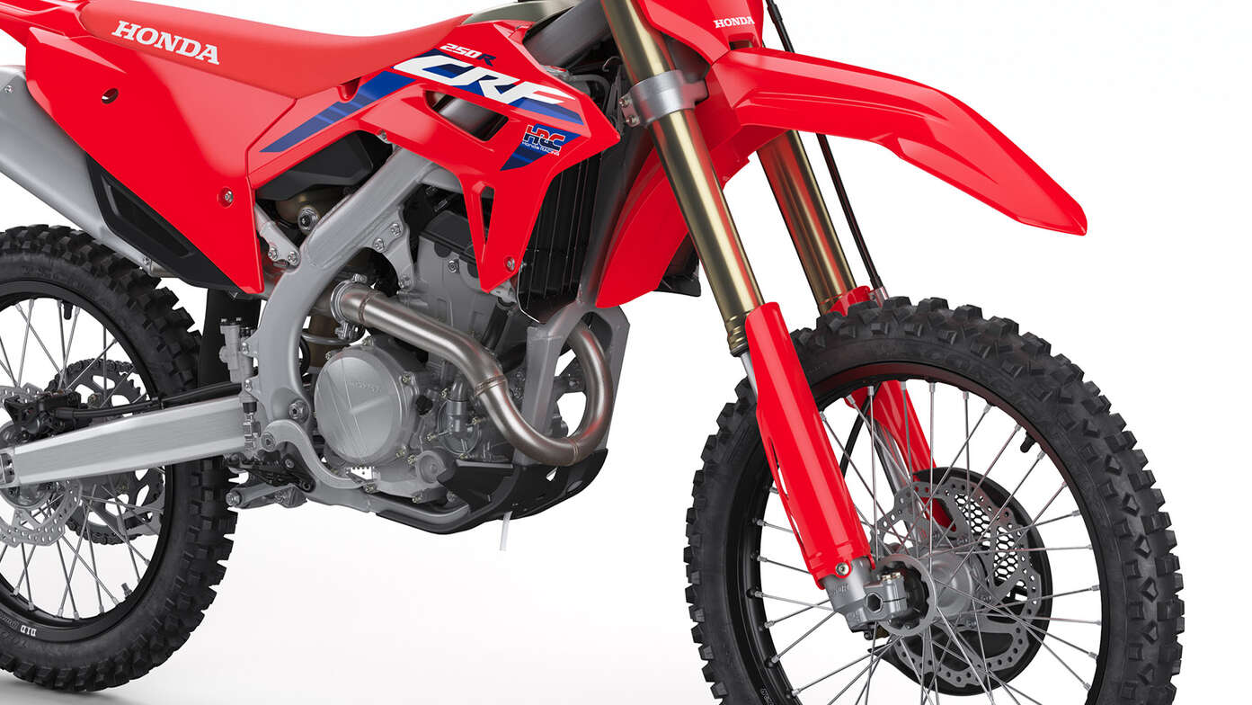 Honda – CRF250R – Nové odpruženie Showa 