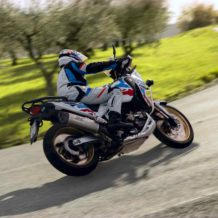 CRF1100 Africa Twin with SC Project Muffler off road