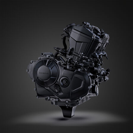 Počítačom vygenerovaná snímka motora modelu Honda Hornet Concept