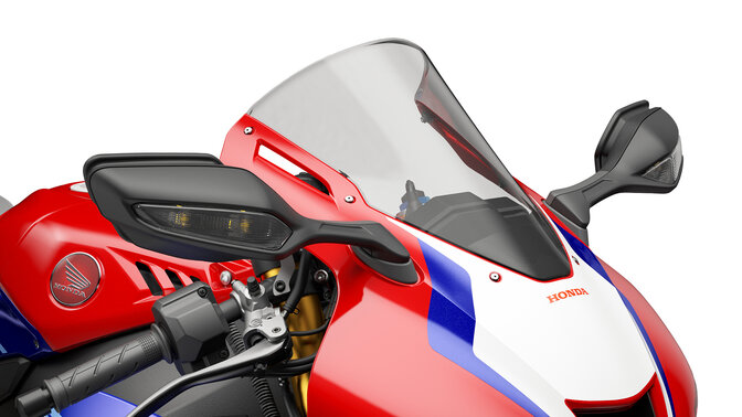 Vysoký dymový čelný štít modelu Honda CBR1000RR-R Fireblade SP