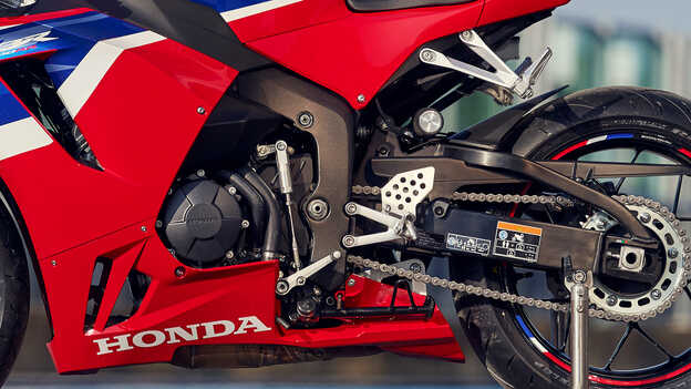 CBR600RR – štandardne montované rýchloradenie.