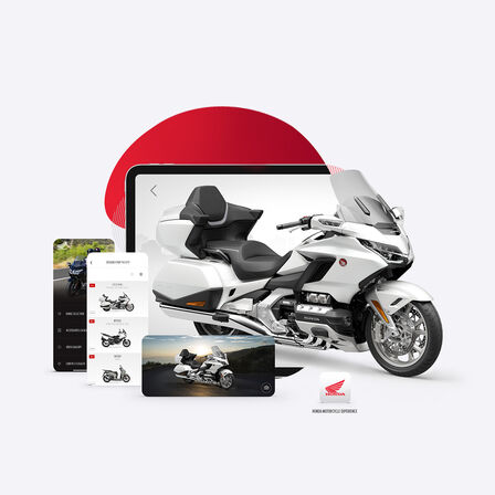 Zobrazenie modelu HONDA GL800 Gold Wing Tour v aplikácii